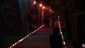 Festivalul luminii, la Tg. Jiu