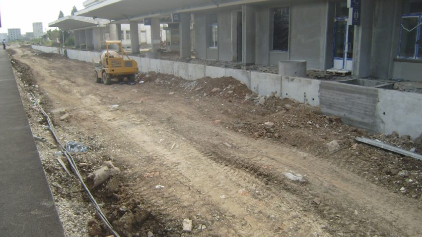 Lucrările de modernizare la Gara Slatina se apropie de final