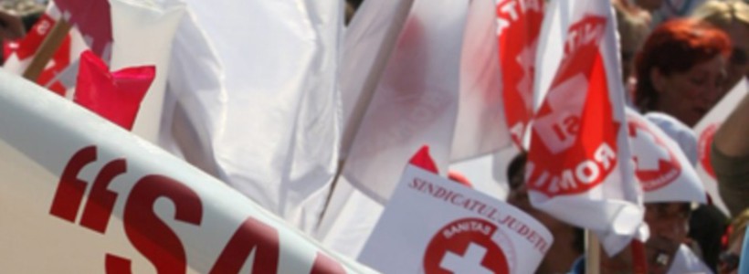 Sindicaliştii din sănătate sunt în conflict deschis cu managerii unităţilor sanitare