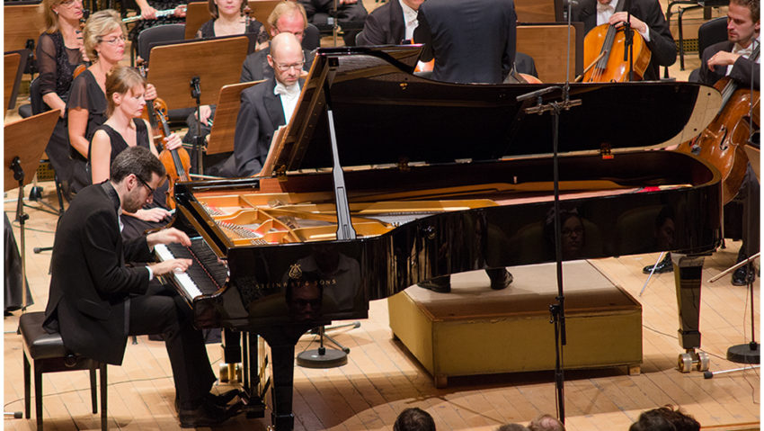 George Enescu în interpretarea Orchestrei Simfonice Radio din Finlanda, la bis-ul primei seri a Festivalului RadiRo!