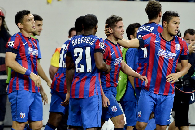 Steaua zdrobeste Aalborg