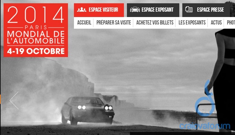 Audio:Uzina Ford la Salonul Auto de la Paris