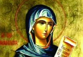 13 octombrie – Vremea Sfintei Cuvioase Paraschiva