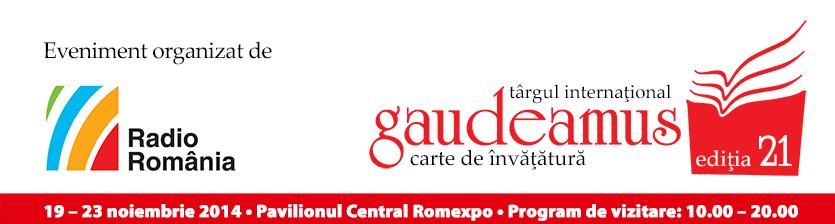 Peste 750 de evenimente – un autentic record la Târgul Internaţional Gaudeamus 2014