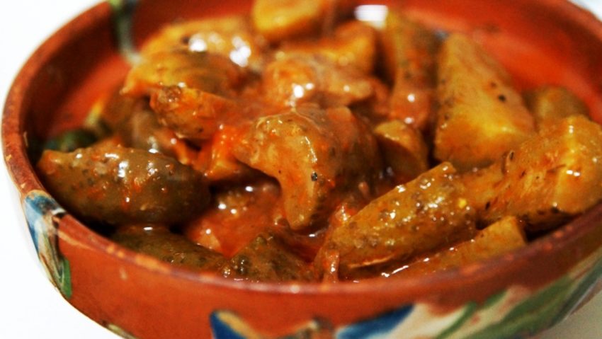 Mâncare de castraveti muraţi cu carne