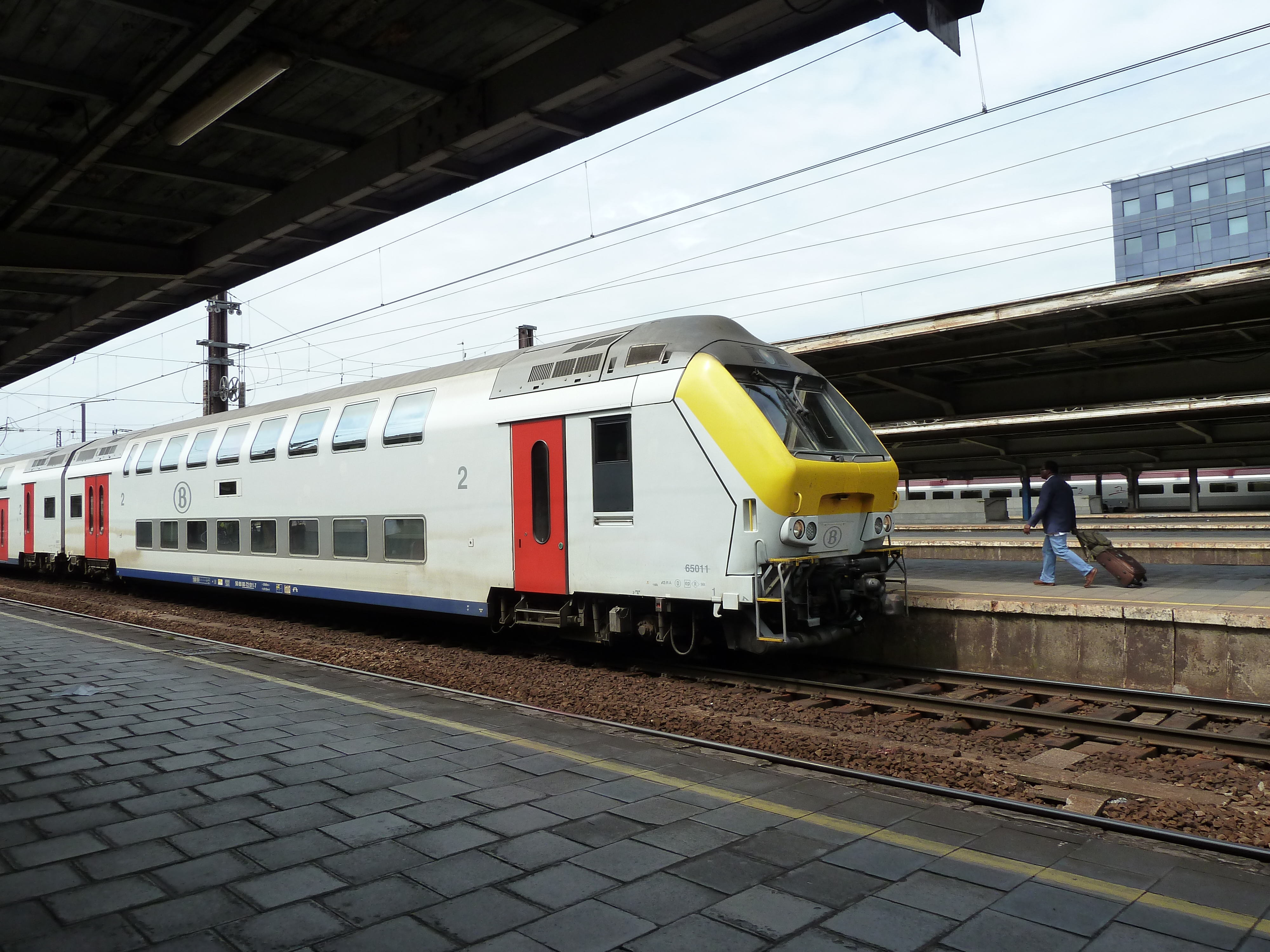 Greva generala in traficul din Belgia