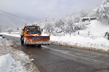 Licitaţie pentru deszăpezire în Mehedinţi