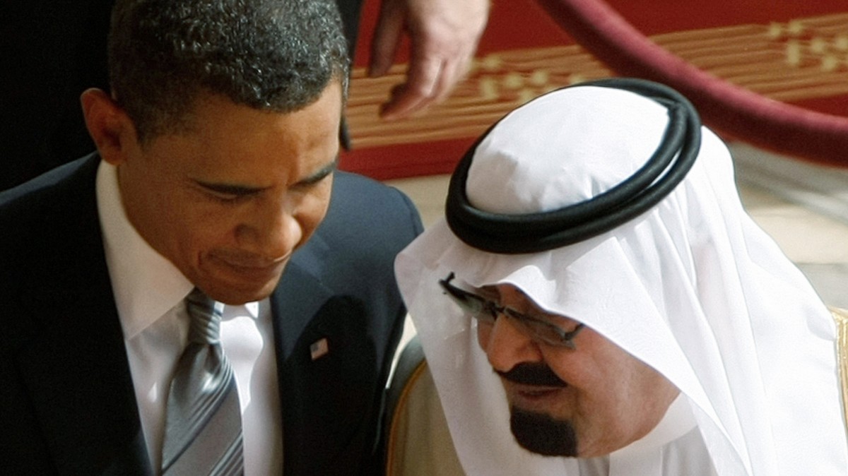 Lideri internationali in Arabia Saudita