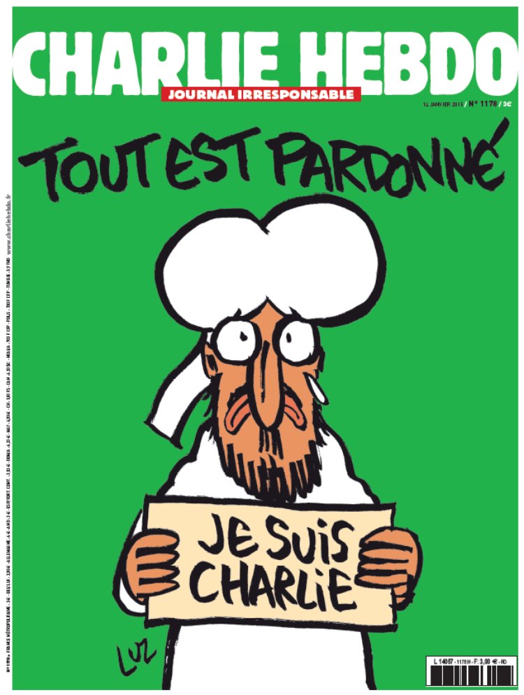 Tiraj marit pentru ultimul numar al revistei Charlie Hebdo