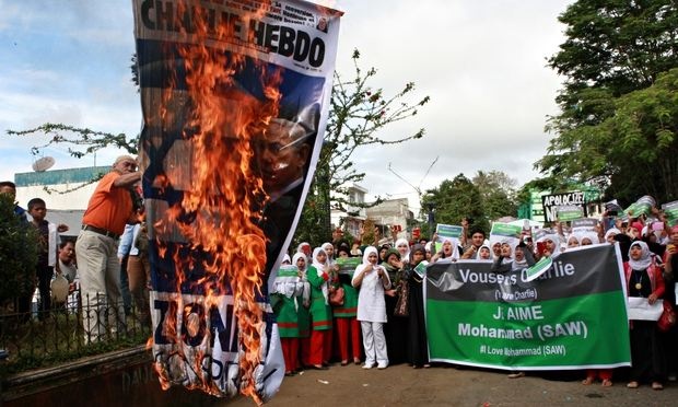 Demonstratii impotriva ultimei caricaturi a lui Mahomed in Turcia