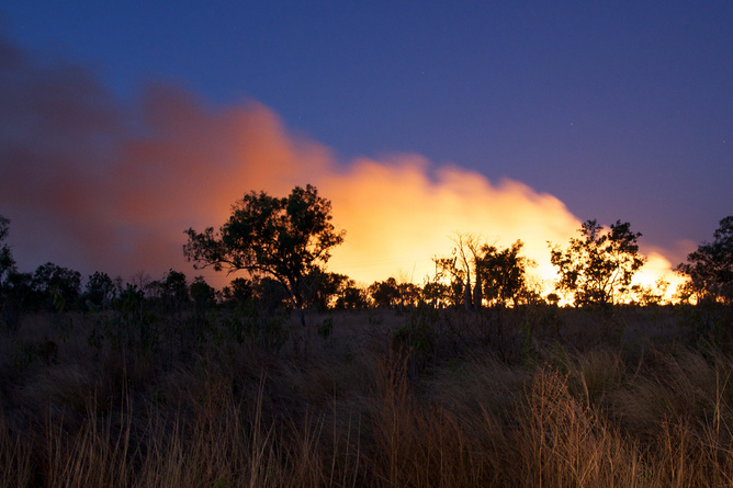 Incendii de vegetatie in sudul Australiei