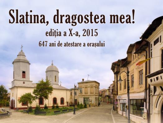 Festivalul „Slatina, dragostea mea” 20-24 ianuarie