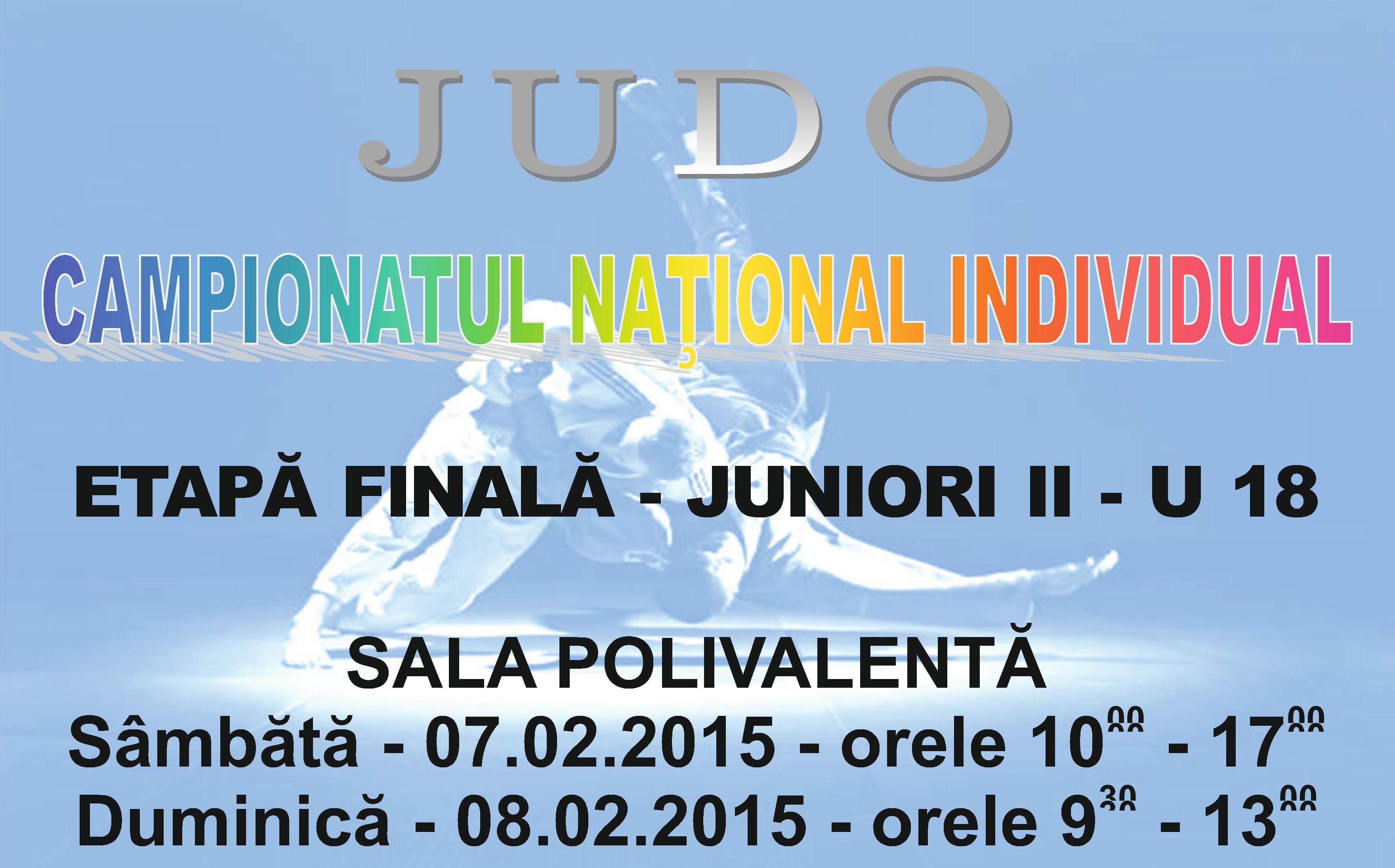 Judo juvenil, în Sala Polivalentă din Craiova