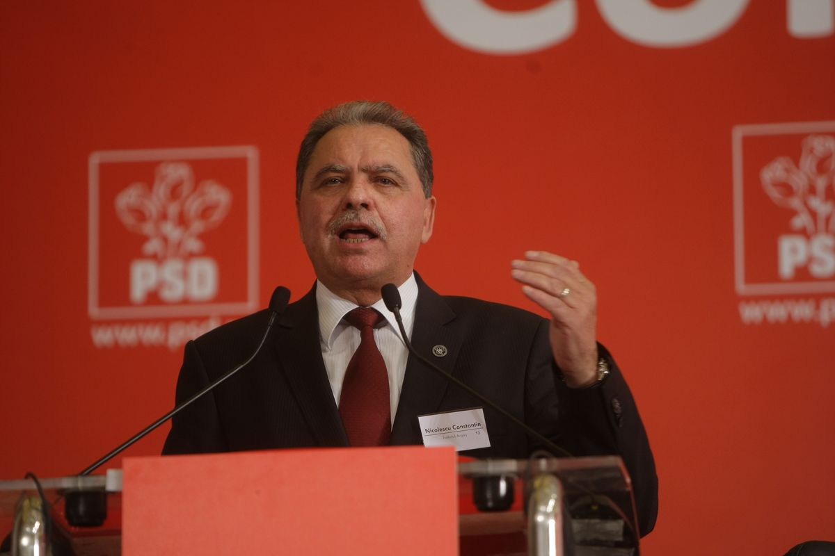 Fostul sef al CJ Arges, Constantin Nicolescu, condamnat definitiv