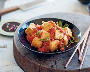 Tofu in sos de rosii (reteta potrivita pentru diabetici)