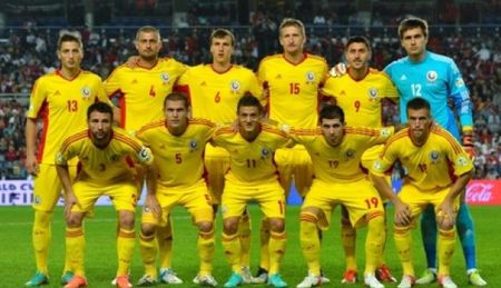 Reprezentativa Romaniei la fotbal este prima in grupa