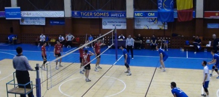 Echipa de volei masculin SCMU Craiova a obţinut prima victorie din semifinalele Diviziei A1