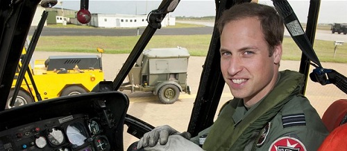 Printul William va incepe din nou sa zboare ca pilot de elicopter-ambulanta