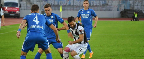 Pandurii au fost învinși pe teren propriu