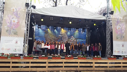 Corul de Copii Radio, concert de Pasti in Cismigiu