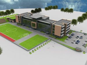 Campus școlar în Bârsești