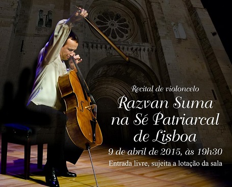 Răzvan Suma cântă la inaugurarea noului sediu al ICR Lisabona