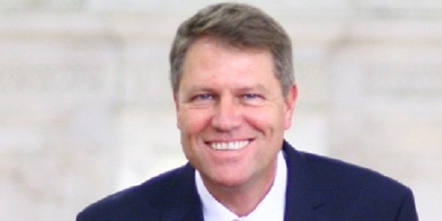 Klaus Iohannis în Italia