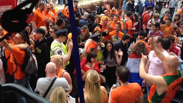 Politisti romani la Amsterdam