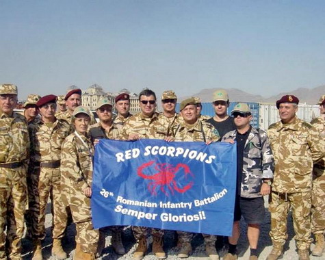 Ceremonial la „Scorpionii Rosii”