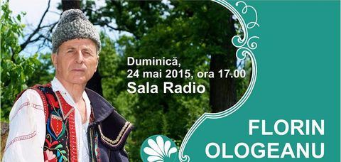 Florin Ologeanu şi Ansamblul Burnasul împreună, prin cântec, la Sala Radio