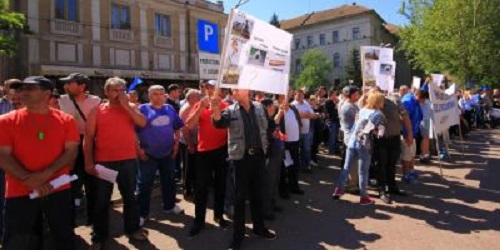 Andrei Gerea se întâlnește cu minerii