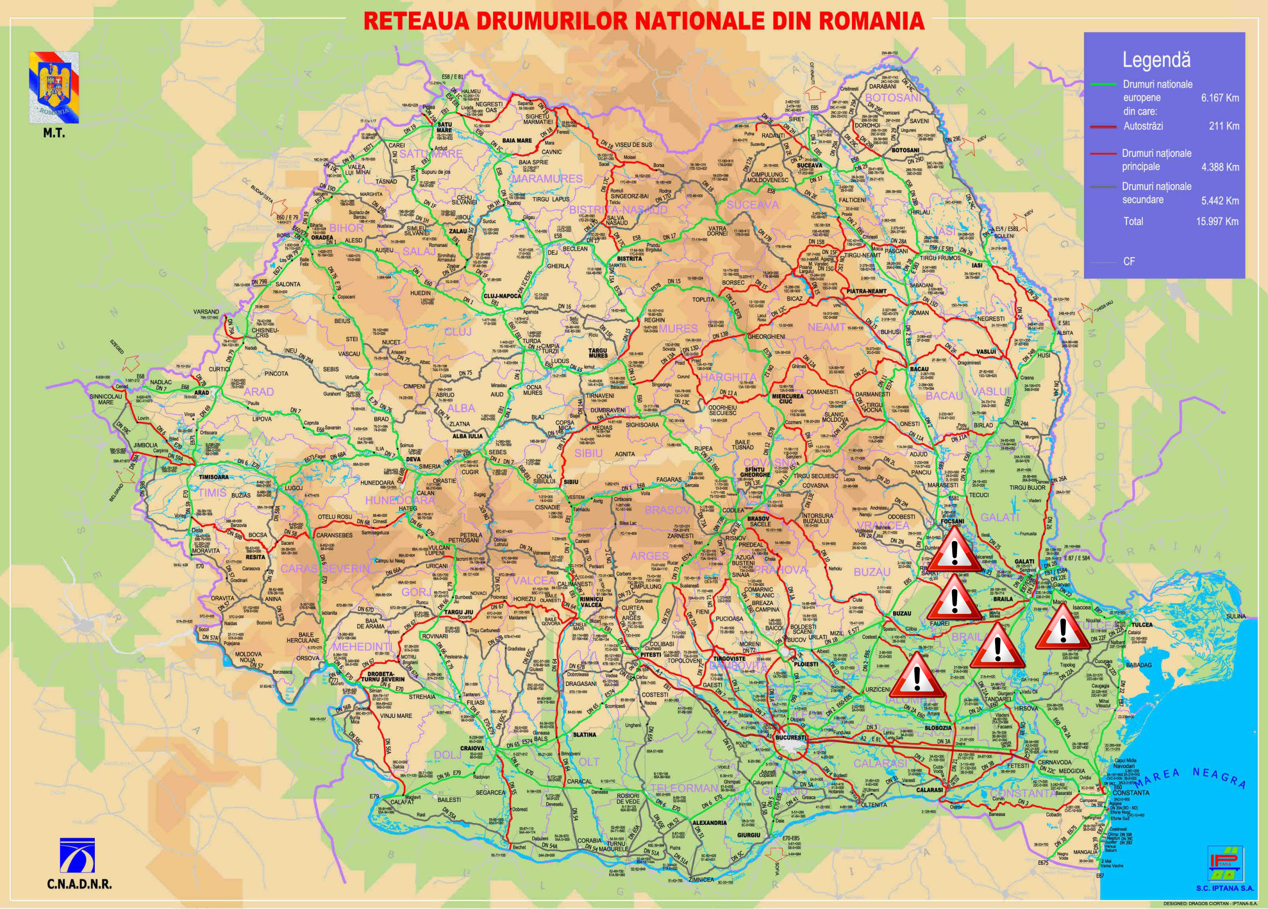 Starea drumurilor din ţară