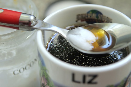 Ulei de cocos in cafea?