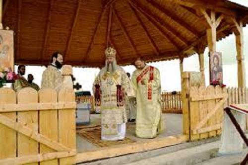 Hram la mănăstirea Jiana