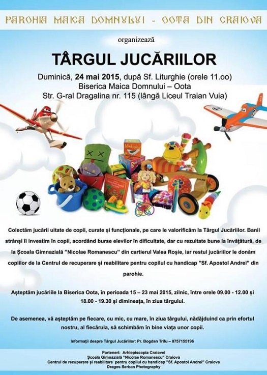 „Târgul jucăriilor” la Parohie