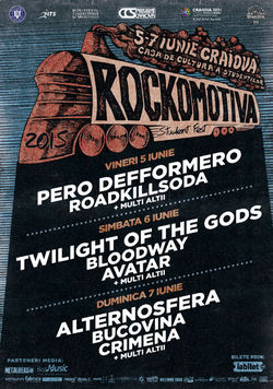 ROCKOMOTIVA 2015 se face la Craiova!
