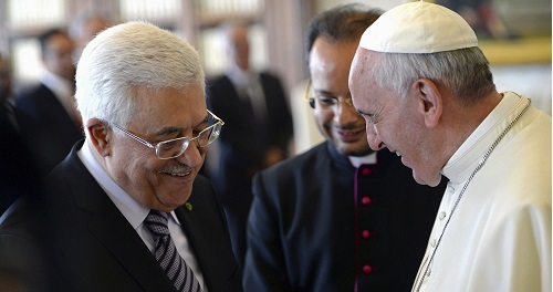 Intalnire Papa Francisc – Mahmud Abbas