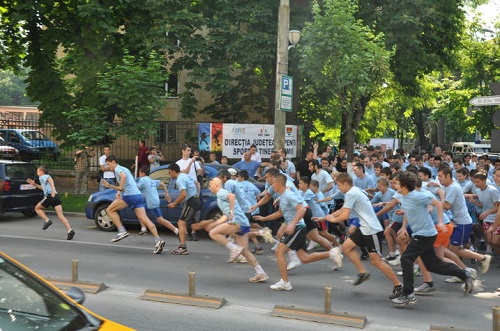 Crosul tineretului la Tg. Jiu