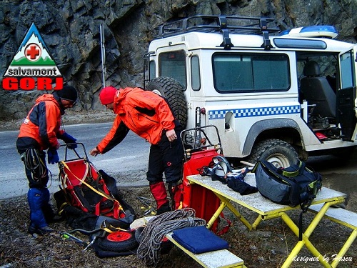 Exerciţiu de salvare speologică
