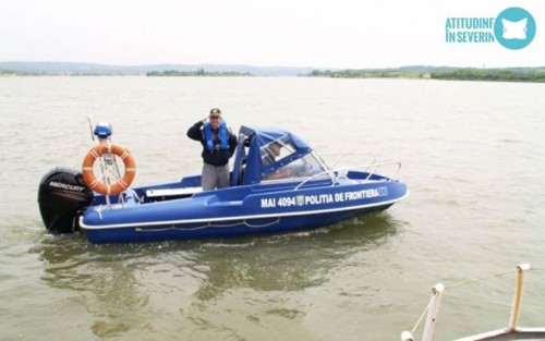 Tânăr salvat de către poliţiştii de frontieră mehedinţeni