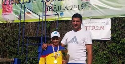 Alexandru Coman, campion national pe echipe la tenis de camp