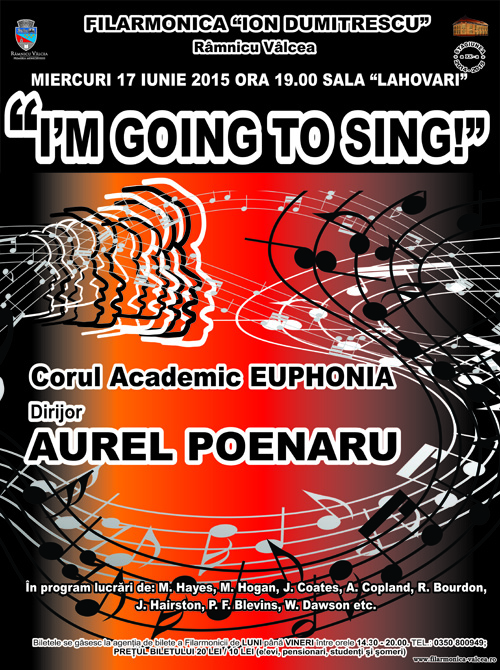 „I’m going to sing!”