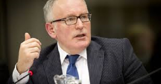 Frans Timmermans în vizită în România