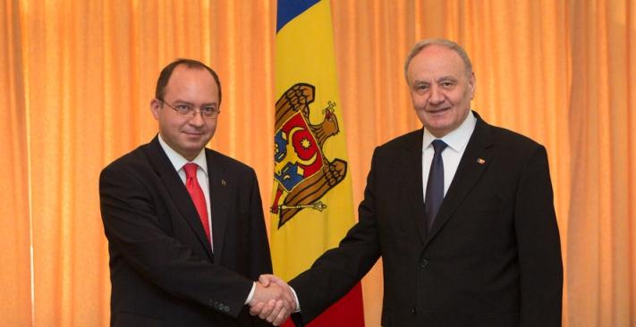 Vizita in Republica Moldova a ministrului roman de externe