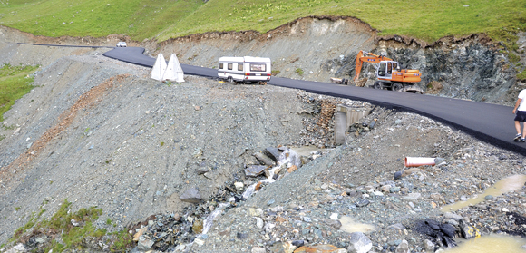 Lucrarile pe Transalpina, la final