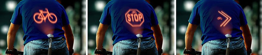 Semnalele la vedere pentru biciclisti