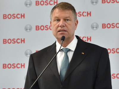 Klaus Iohannis la Blaj