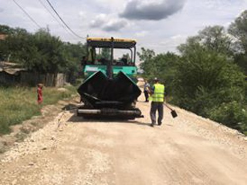 DC45 Sovarna a fost asfaltat