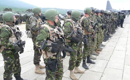 Exercitiu cu trupe in teren al Fortelor pentru operatii speciale