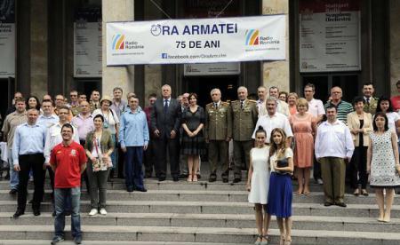 75 de ani de la difuzarea primei emisiuni militare la postul public de radio